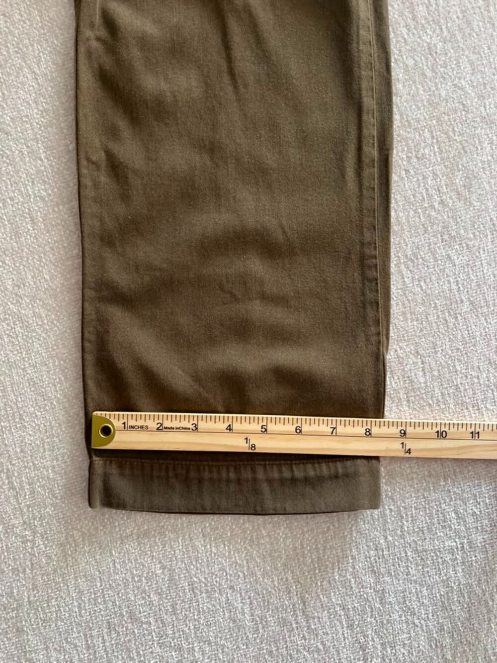 Lauren Ralph Lauren Petite 4P Brown Cargo Pants Women Utility Wide Leg - Picture 7 of 14